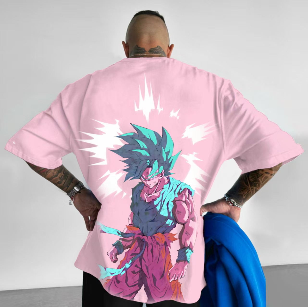 Männer und Frauen für Freizeit-Anime-Straßenmode-Jeans | Dragon Ball